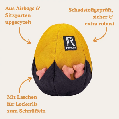 Redoggo Schnüffelei – Interaktives Schnüffelspielzeug aus Upcycling-Material