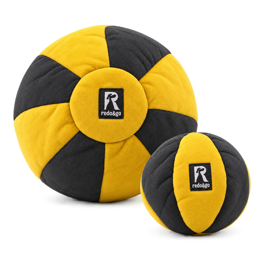 Redoggo Ball – Robustes Hundespielzeug aus Upcycling-Material