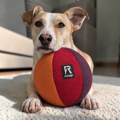 Redoggo Ball – Robustes Hundespielzeug aus Upcycling-Material