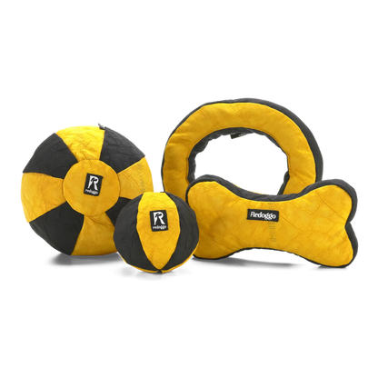 Redoggo Donut – Robustes Hundespielzeug aus Upcycling-Material