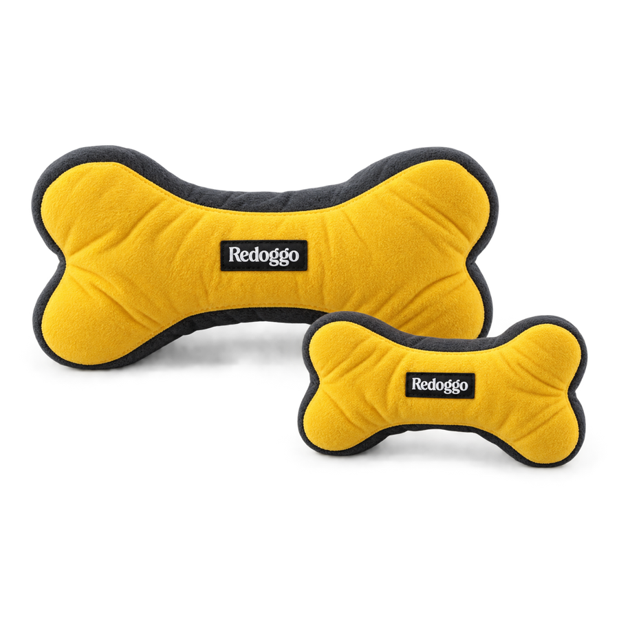 Redoggo Knochen – Robustes Hundespielzeug aus Upcycling-Material