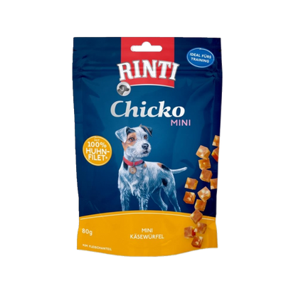 De Hun’nenhoff | Rinti Chicko Mini Käsewürfel Huhn 80g