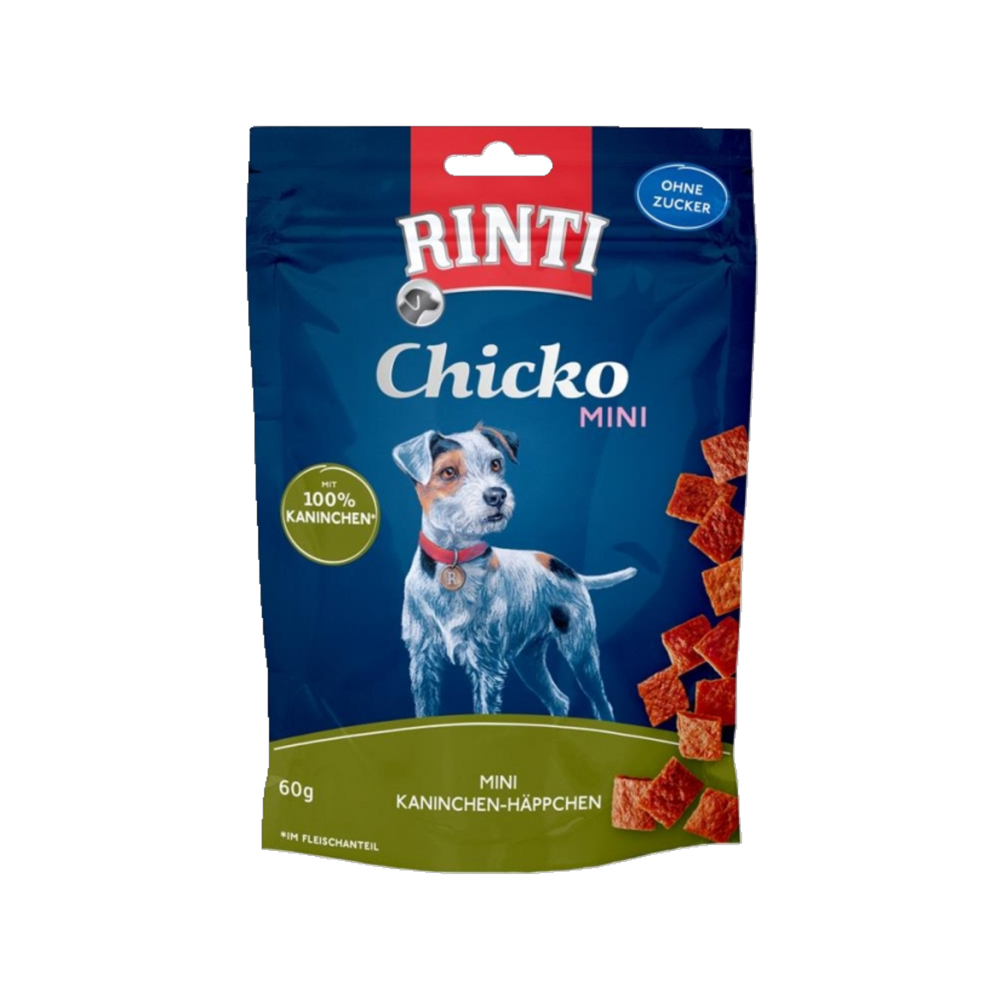 De Hun’nenhoff | Rinti Chicko Mini Kaninchen-Häppchen 60g