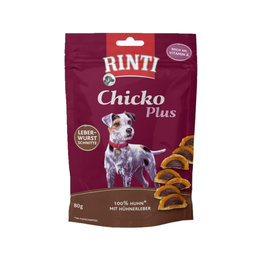 De Hun’nenhoff  | Rinti Chicko Plus Leberwurstschnitte – 80 g