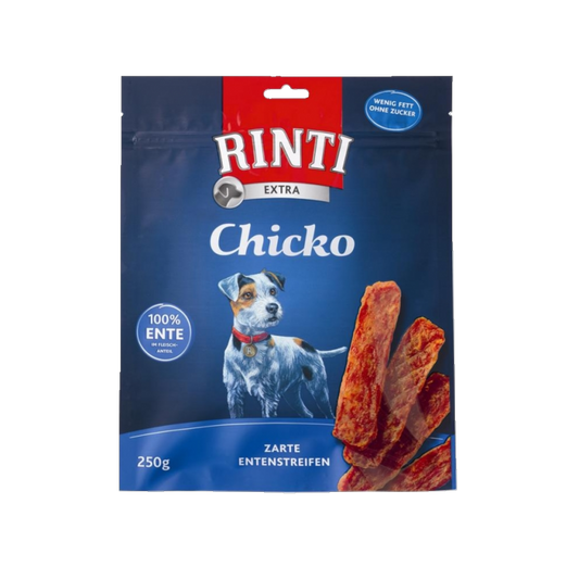 De Hun’nenhoff | Rinti Extra Chicko Ente – Filetstreifen aus 100 % Entenbrustfilet im Vorratspack