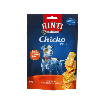 De Hun’nenhoff | Rinti Extra Chicko Plus – Huhn & Käsewürfel – 80 g