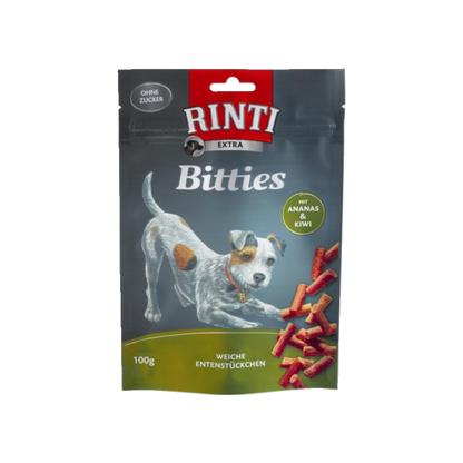 Rinti Extra Snack Bitties – Ente & Ananas – 100g