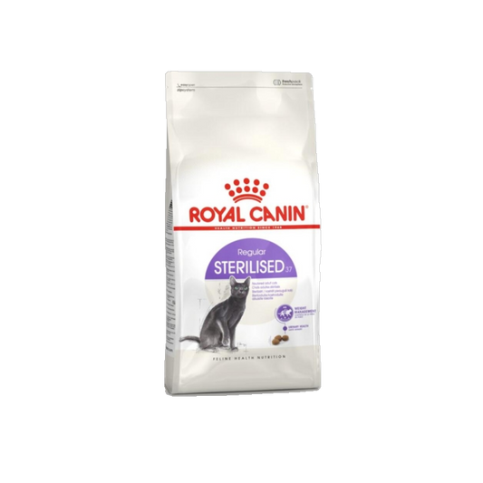 Royal Canin Feline Sterilised 37 – Speziell für kastrierte Katzen mit Neigung zu Gewichtszunahme