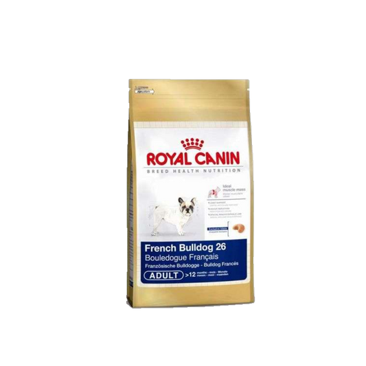 Royal Canin French Bulldog 26 Adult – Trockennahrung für Französische Bulldoggen ab dem 12. Lebensmonat