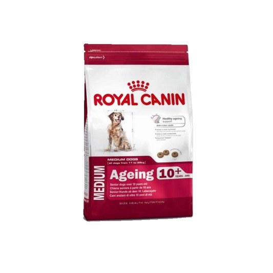 Royal Canin Medium Ageing 10+ - Alleinfuttermittel für mittelgroße Senior-Hunde (11–25 kg) ab dem 10. Lebensjahr