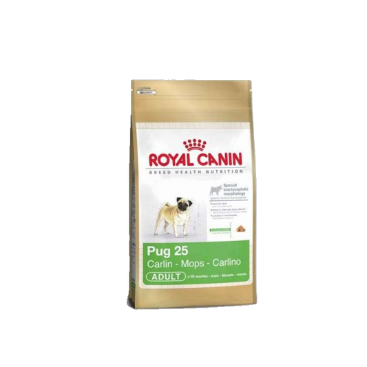 Royal Canin Pug 25 Adult – Trockenfutter für ausgewachsene Möpse ab dem 10. Lebensmonat