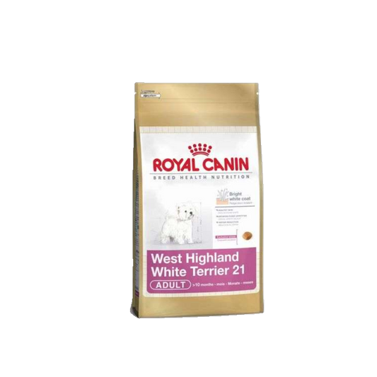 Royal Canin West Highland White Terrier 21 Adult – Trockenfutter für ausgewachsene Hunde ab 10 Monaten