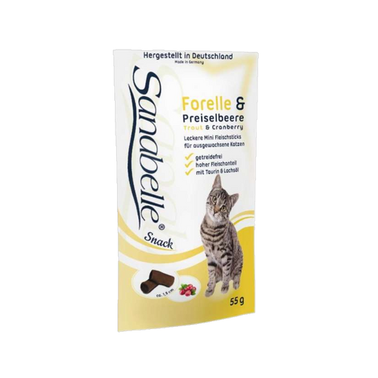 Sanabelle Soft-Sticks – Forelle & Preiselbeere