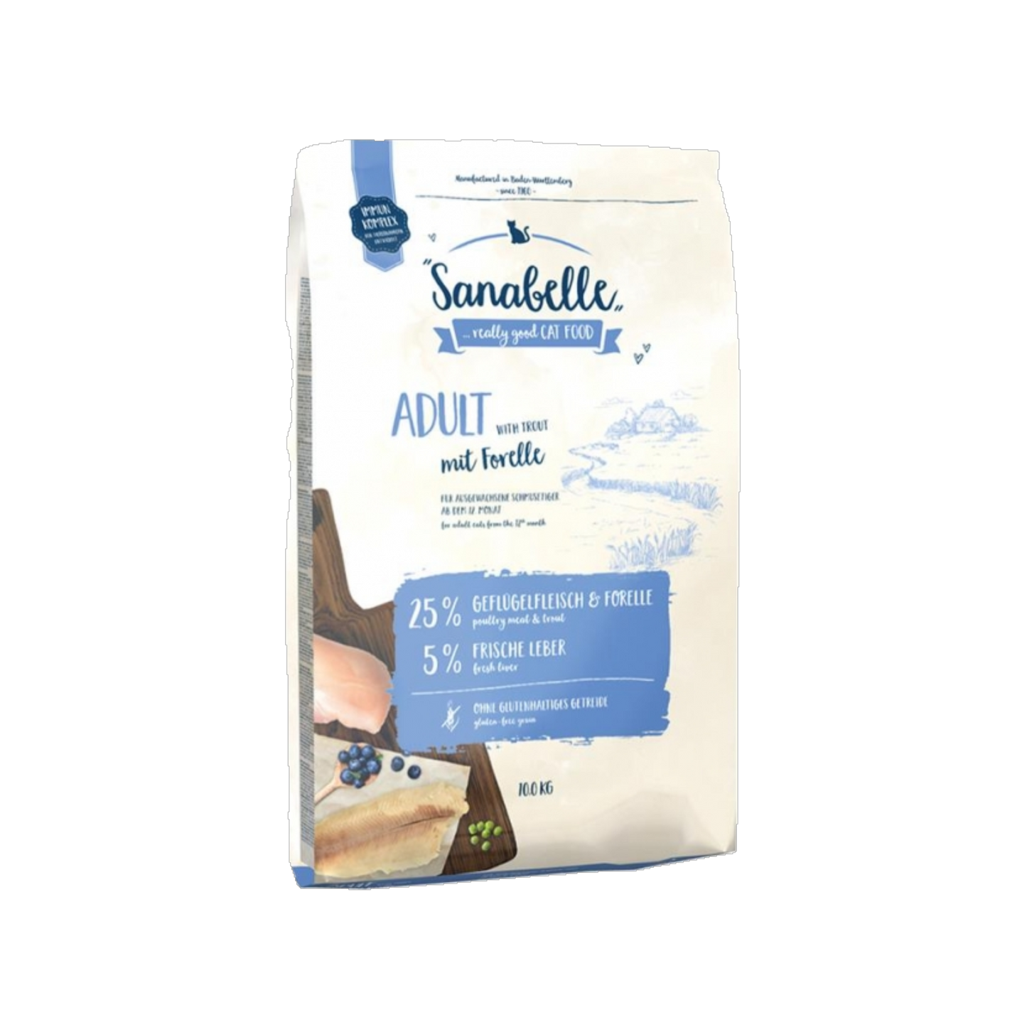 Sanabelle Adult Forelle – Trockenfutter für ausgewachsene Katzen