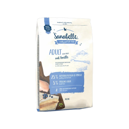 Sanabelle Adult Forelle – Trockenfutter für ausgewachsene Katzen