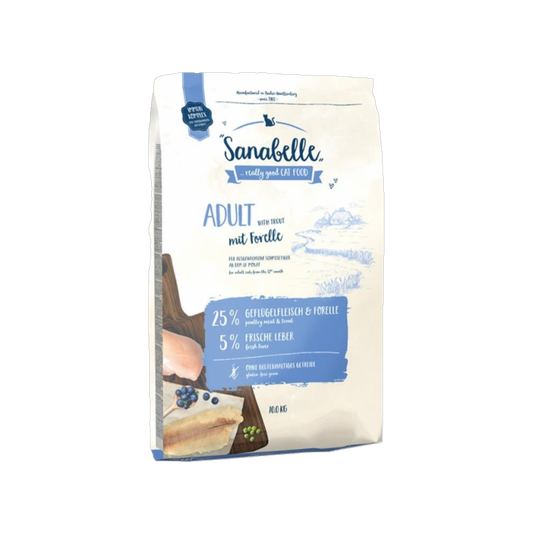 Sanabelle Adult Forelle – Trockenfutter für ausgewachsene Katzen