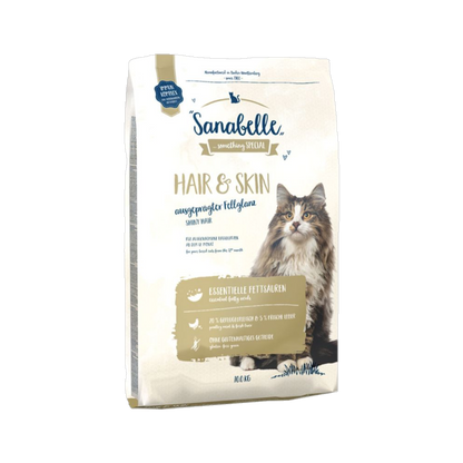 Sanabelle Hair & Skin – Trockenfutter für seidiges Fell & gesunde Haut