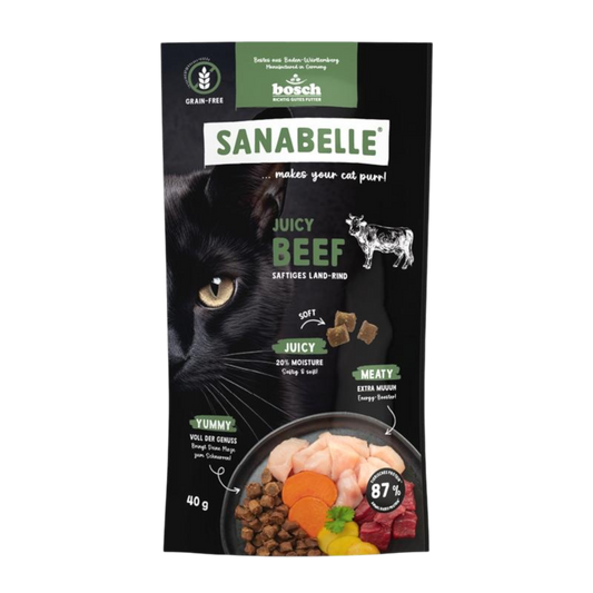 Sanabelle Juicy – Rind & Huhn für saftigen Genuss und vollwertige Energie