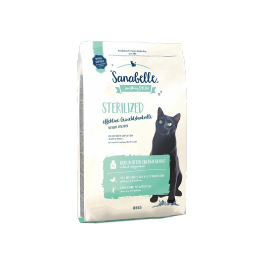 Sanabelle Sterilized – Getreidefreies Trockenfutter für kastrierte Katzen