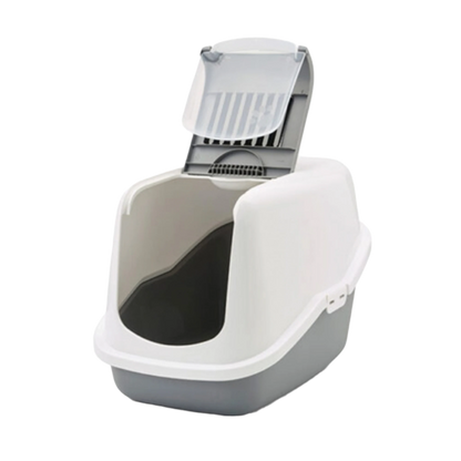 Savic Katzentoilette Nestor – Modernes Design und einfache Reinigung für Ihre Katze