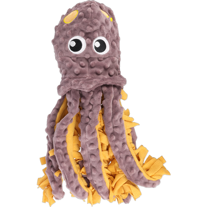 Schnüffeln, Entdecken, Genießen – die Tintenfisch-Schnüffelmatte für entspannte Welpenmomente!