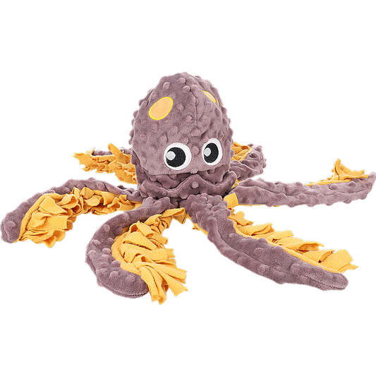 Schnüffeln, Entdecken, Genießen – die Tintenfisch-Schnüffelmatte für entspannte Welpenmomente!