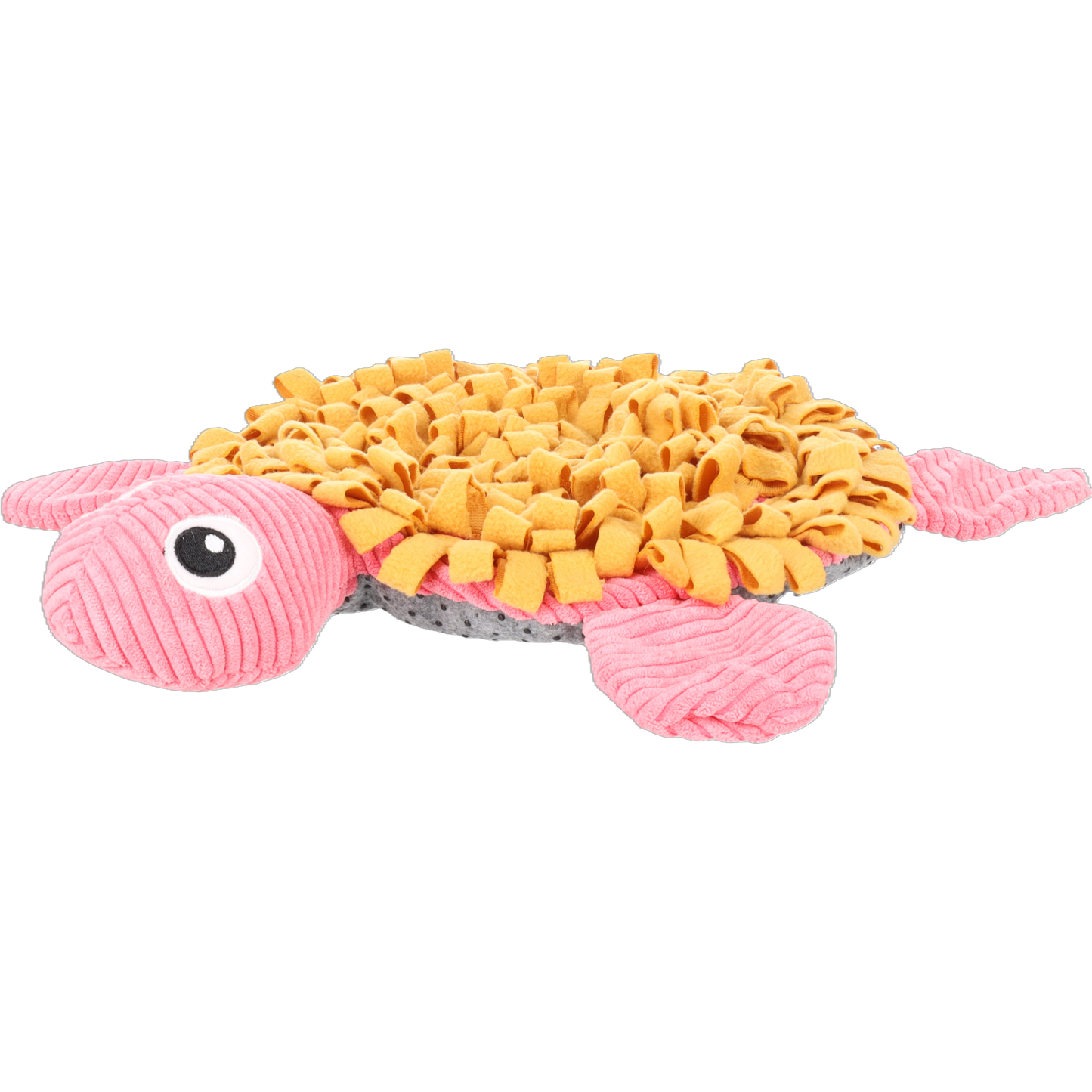 Schnüffelteppich Morgano Schildkröte – befüllbare Welpenmatte mit Quietscher, Knistergeräusch & Anti-Rutsch-Boden