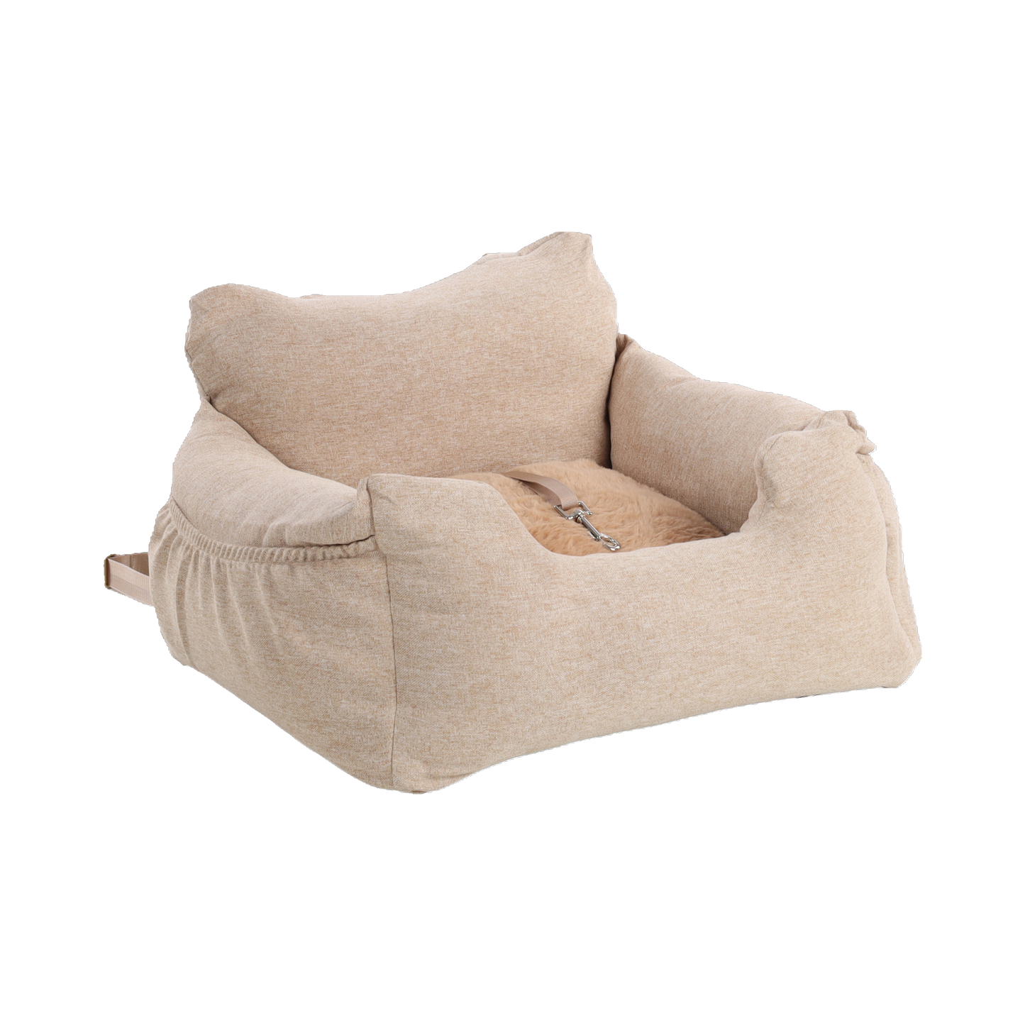 Sicher & bequem unterwegs – Haustier-Autositz mit waschbarem Bezug