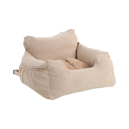 Sicher & bequem unterwegs – Haustier-Autositz mit waschbarem Bezug