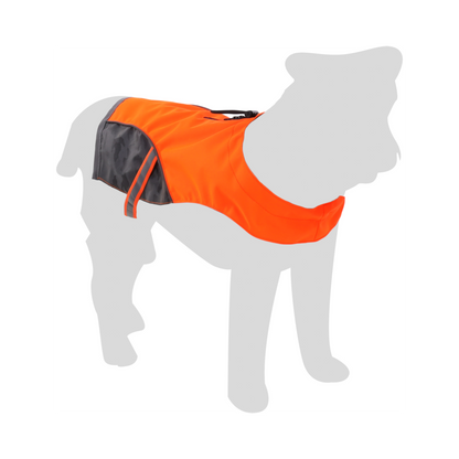 Sicherheitsweste Fizz – Orange & Grau
