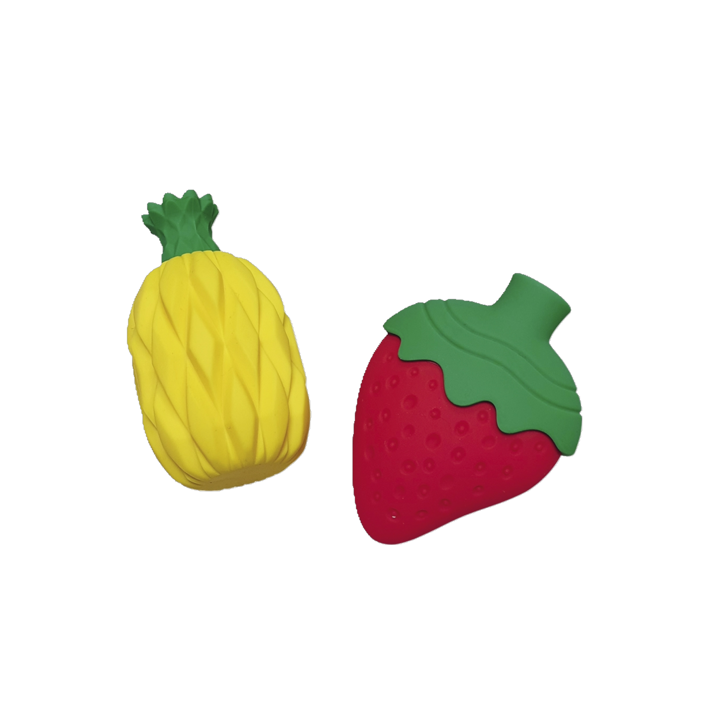 Silikon Spielzeug Fruit Mix – Kühlspaß & Zahnpflege in einem