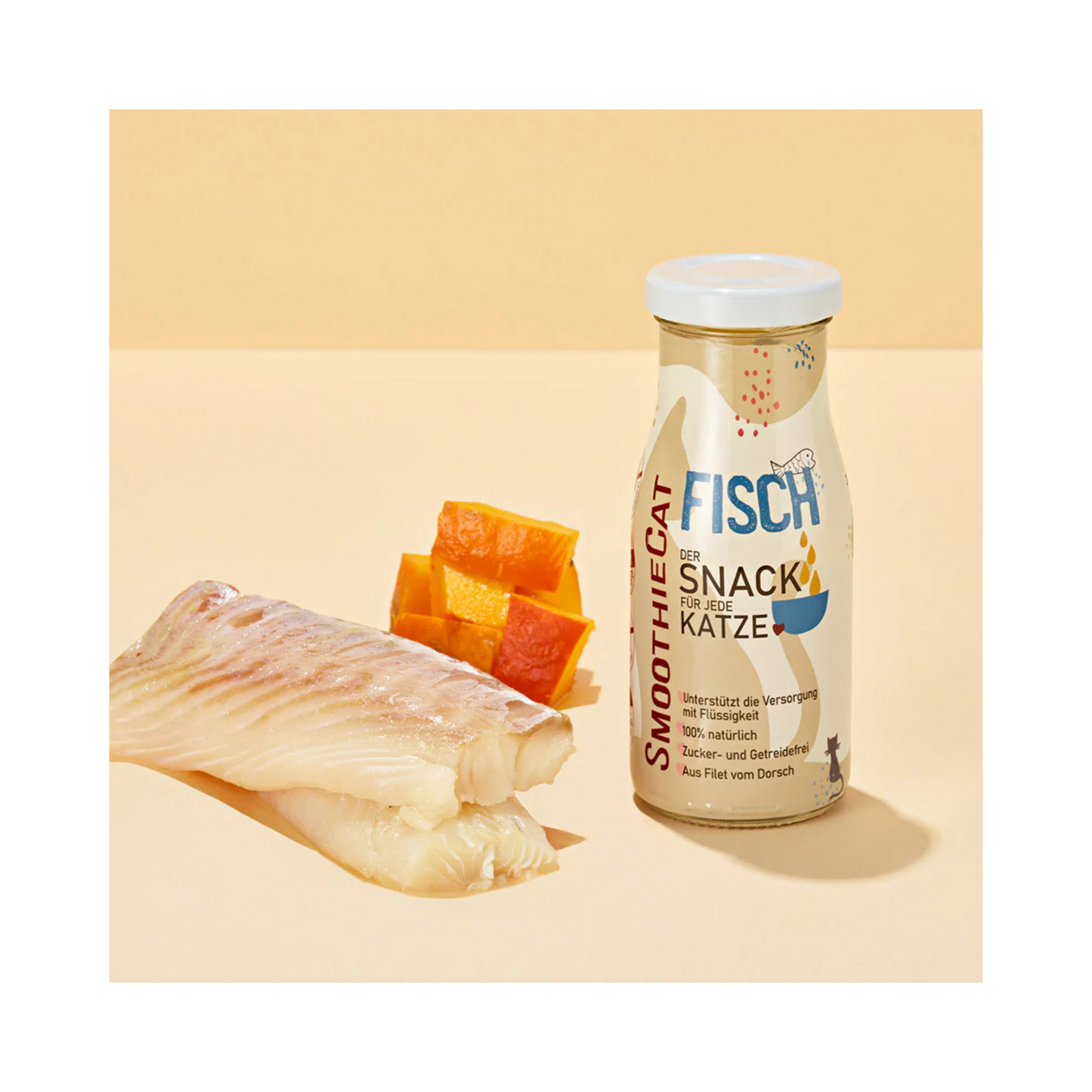 SmoothieCat Fisch – leichter Katzensmoothie mit wertvollem Dorsch