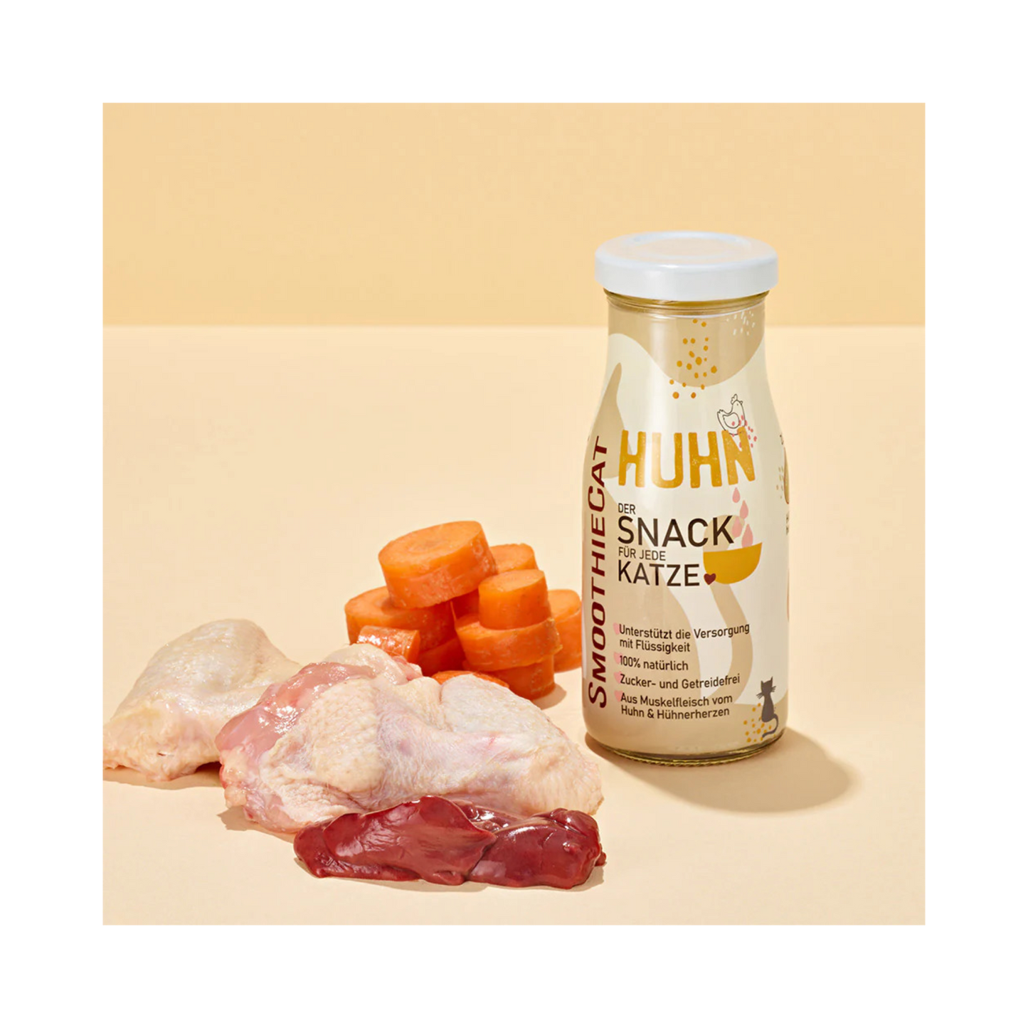 SmoothieCat Huhn – sanfter Katzensmoothie mit zartem Huhn