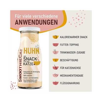 SmoothieCat Huhn – sanfter Katzensmoothie mit zartem Huhn