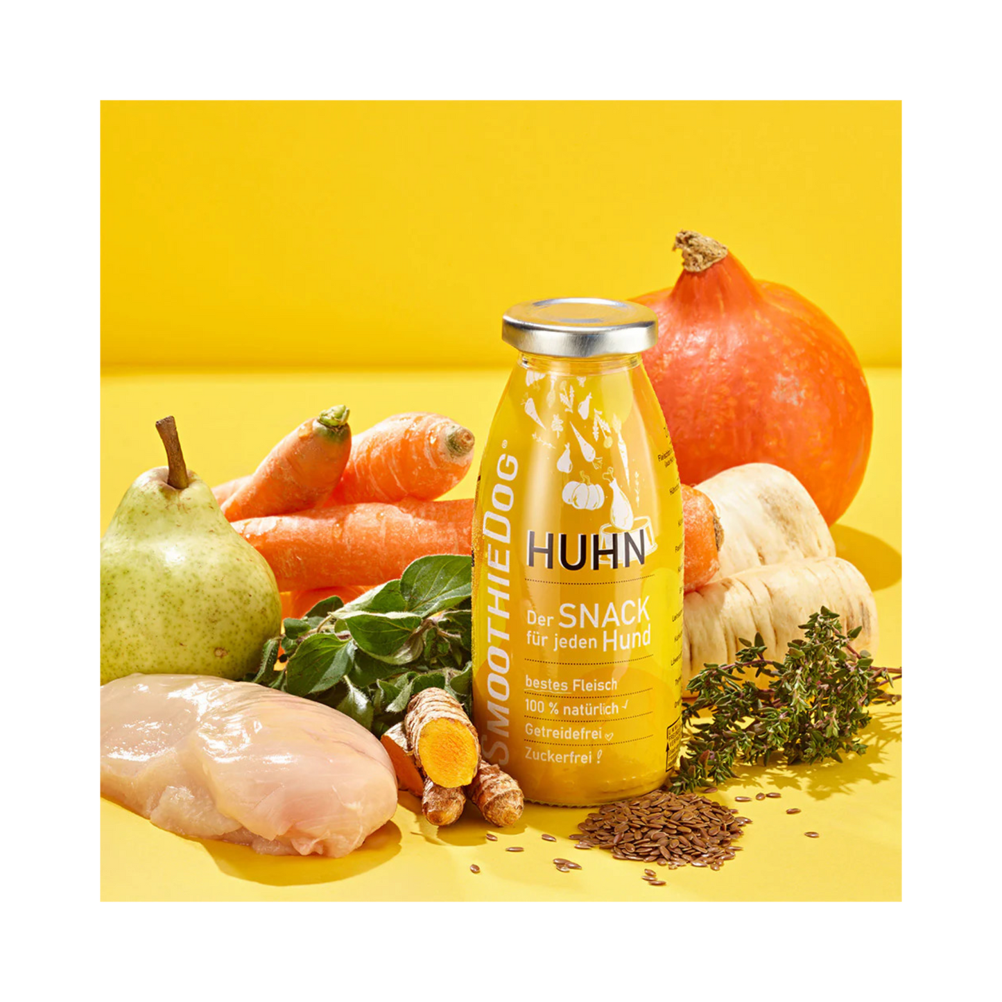 SmoothieDog Huhn – 100 % natürliche Zutaten für Hunde