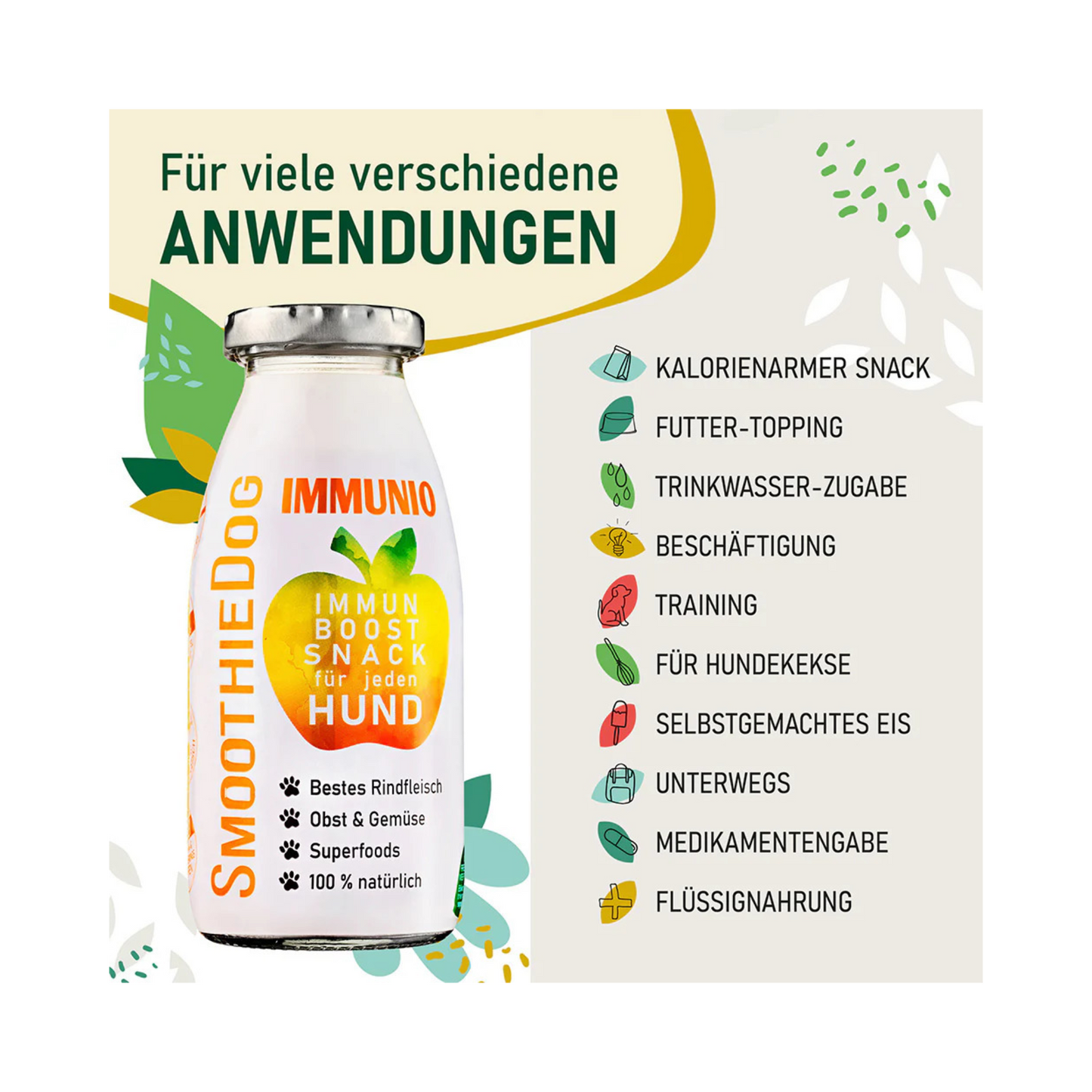 SmoothieDog IMMUNIO – Rind