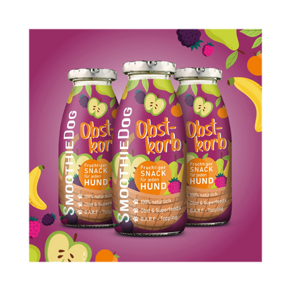 SmoothieDog Obstkorb – Fruchtige Vielfalt für Hunde