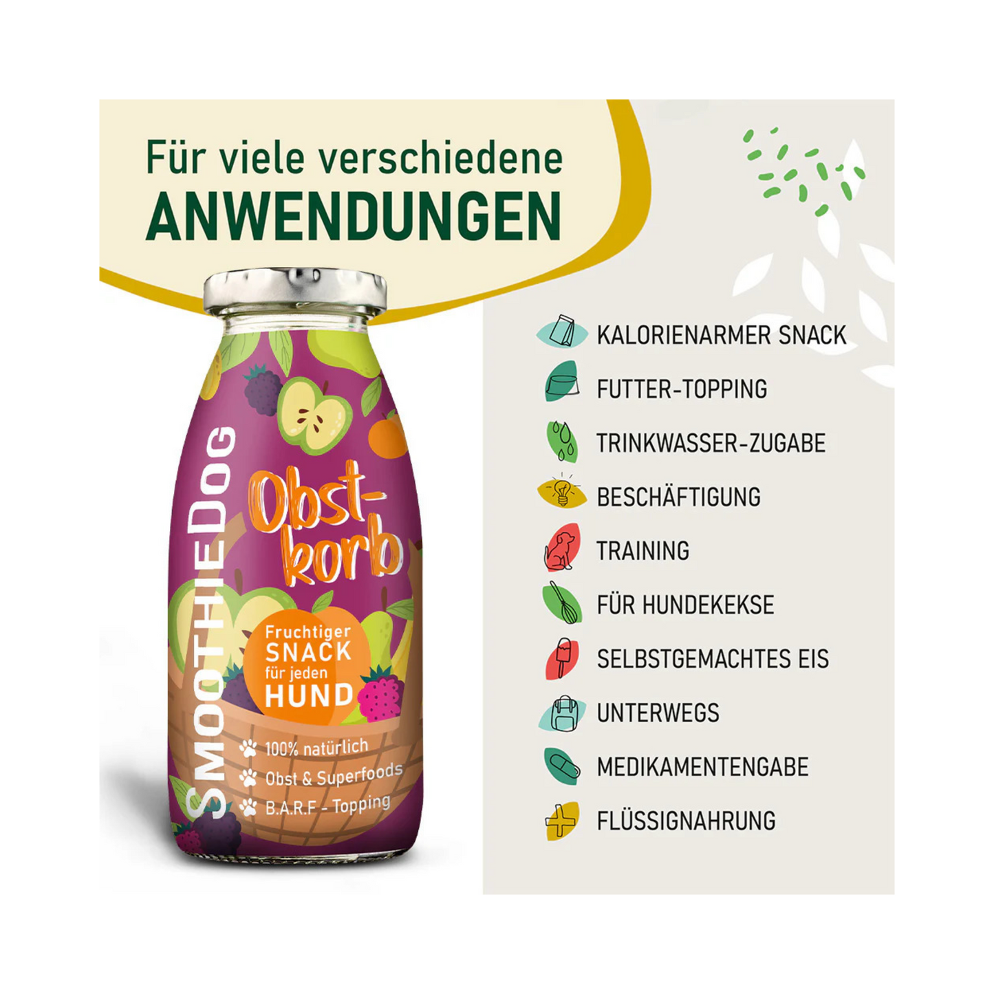 SmoothieDog Obstkorb – Fruchtige Vielfalt für Hunde