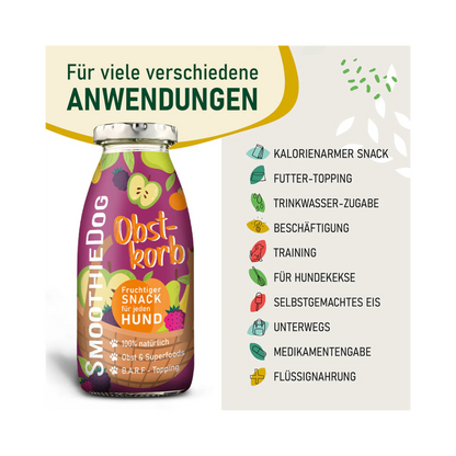 SmoothieDog Obstkorb – Fruchtige Vielfalt für Hunde