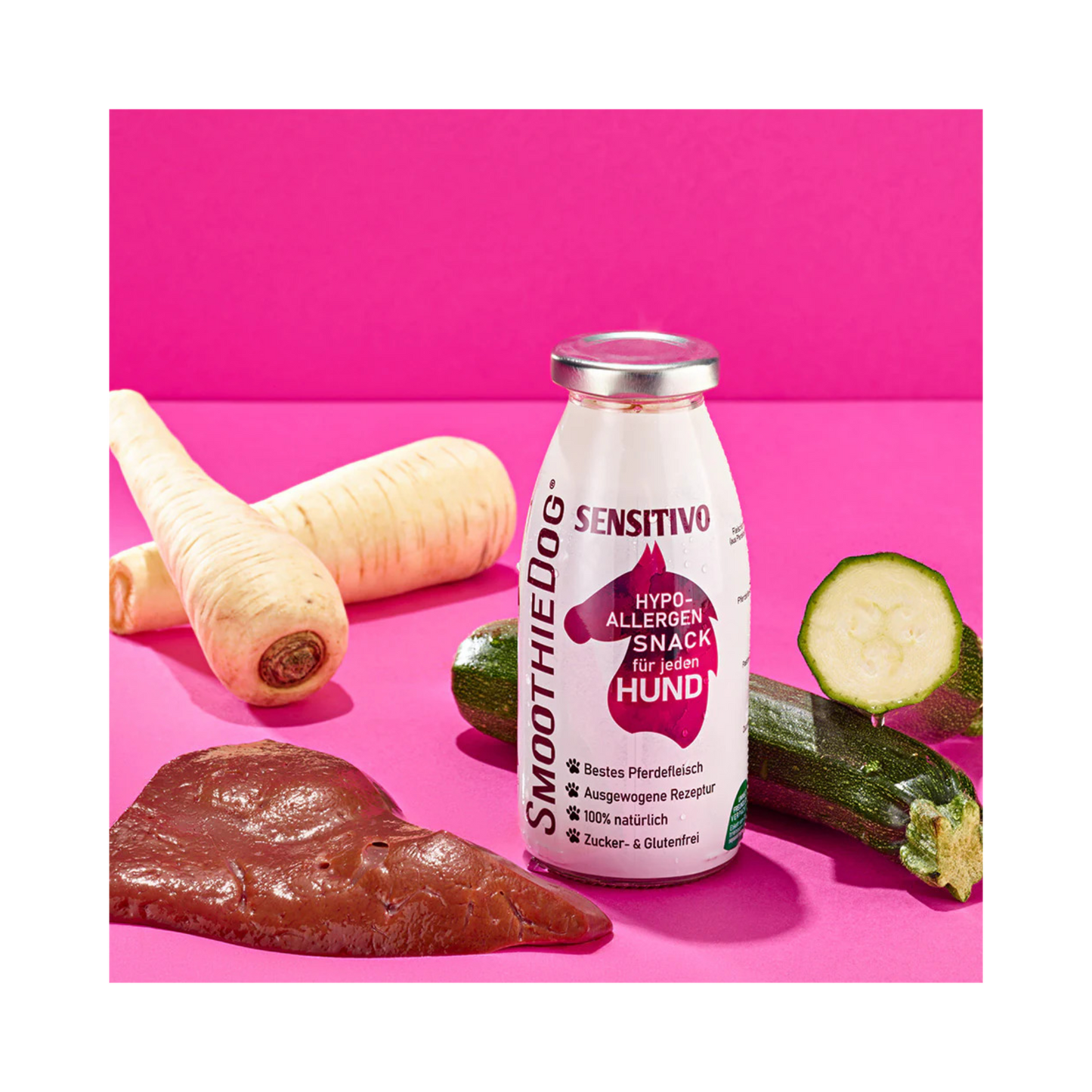 SmoothieDog Sensitivo – Pferd für empfindliche Hunde