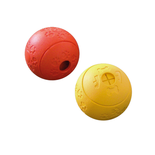 Snackball aus Vollgummi – Spiel & Belohnung in einem