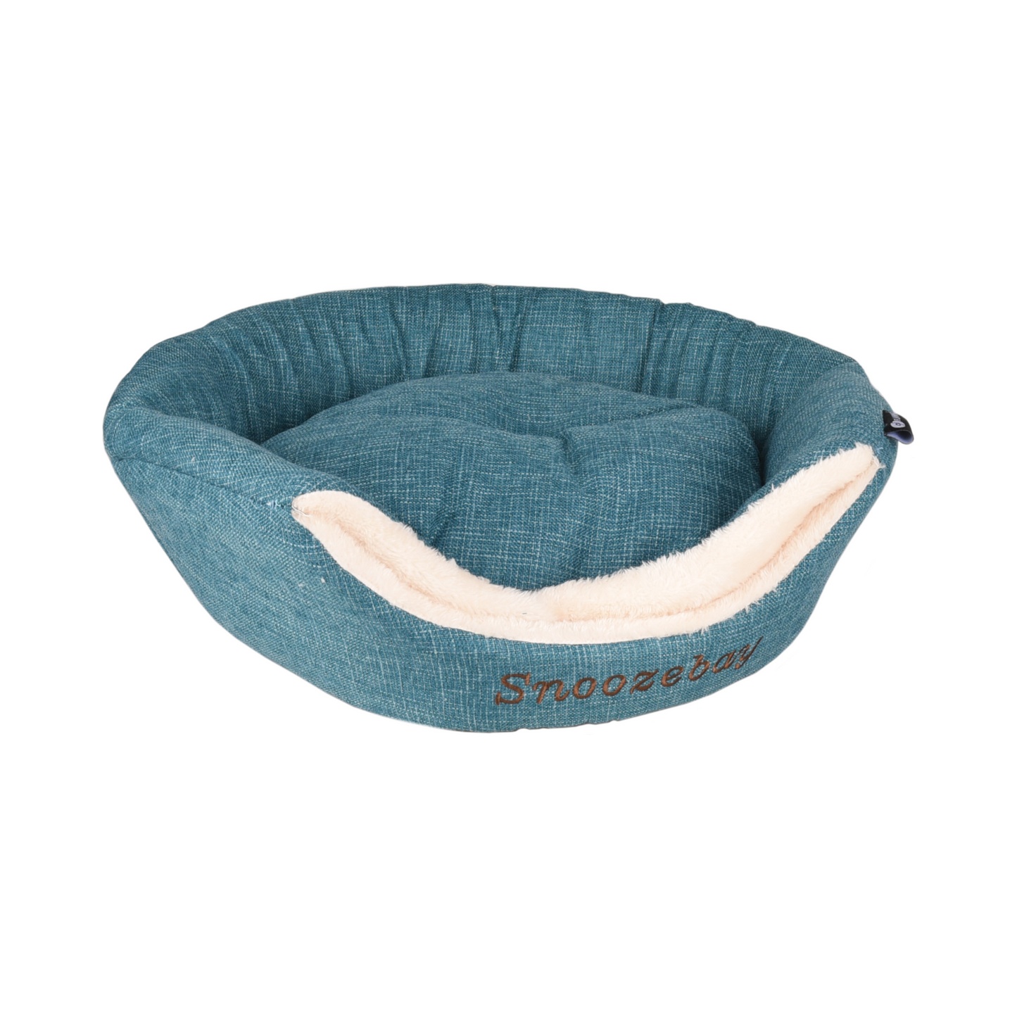 Snoozebay Ovales Kuschelbett für Katzen und kleine Hunde – Der perfekte Ruheplatz