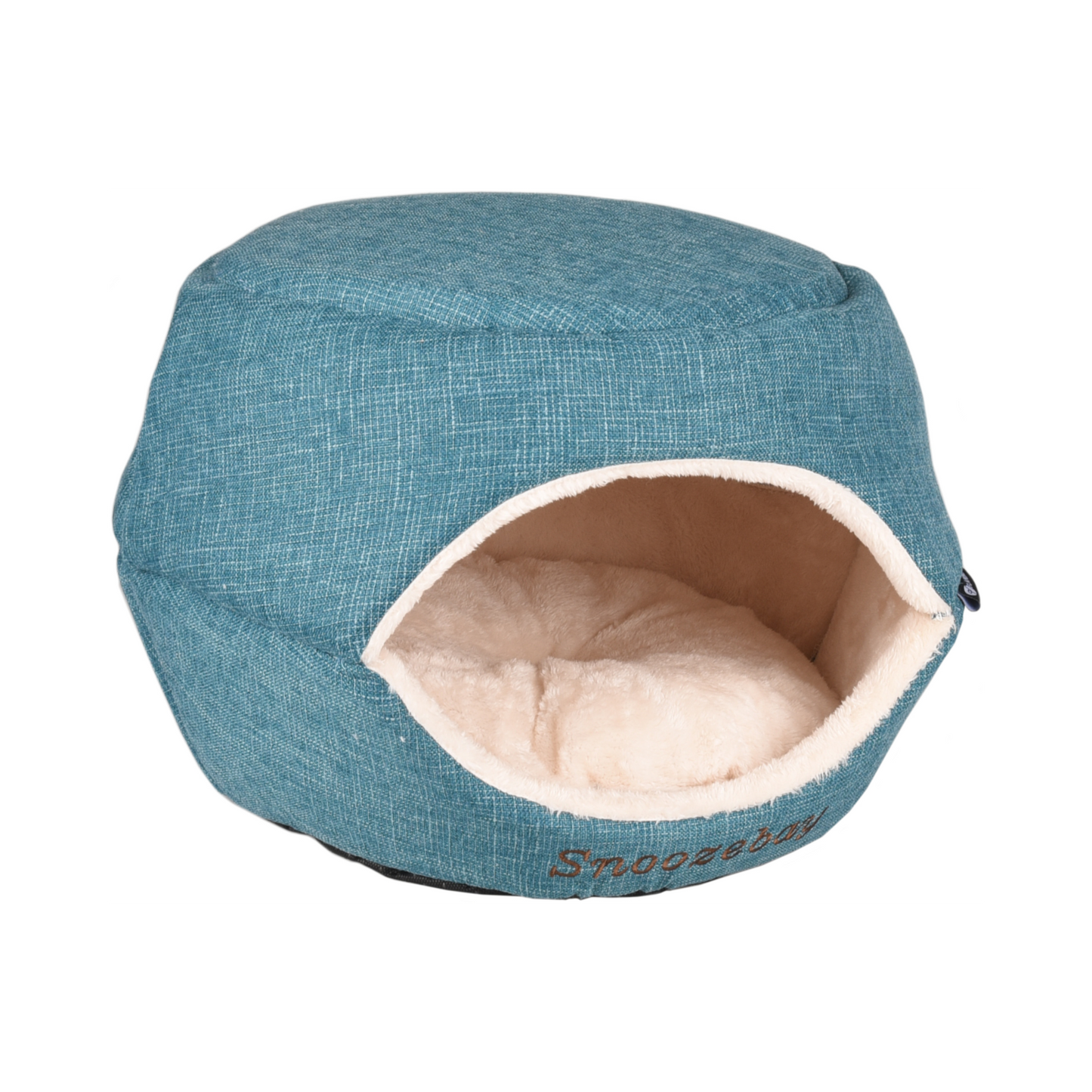 Snoozebay Ovales Kuschelbett für Katzen und kleine Hunde – Der perfekte Ruheplatz