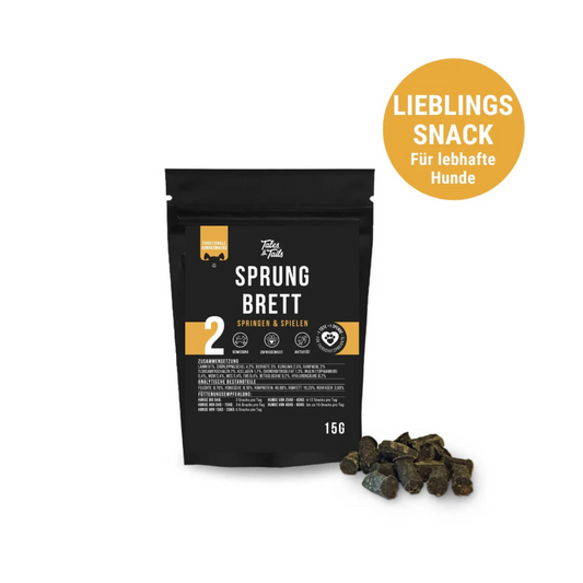 Sprungbrett – funktionaler Snack für Hunde