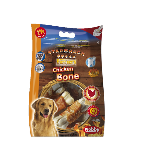 StarSnack BBQ Chicken Bone – Zahnpflege & Genuss in einem