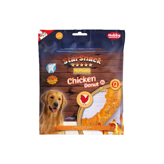StarSnack BBQ Chicken Donut XL – Der große Kauring für das ganz große Kauvergnügen