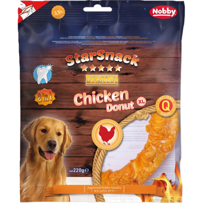 StarSnack BBQ Chicken Donut XL – Der große Kauring für das ganz große Kauvergnügen
