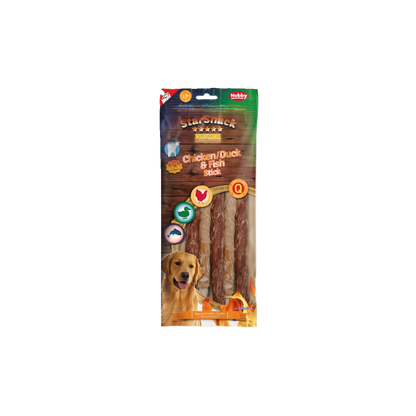 StarSnack BBQ Chicken & Fish Stick – Der extra lange Kauspaß für deinen Vierbeiner