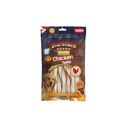 StarSnack BBQ Chicken Twist – Proteinreicher Kauspaß für gesunde Zähne und glückliche Hunde