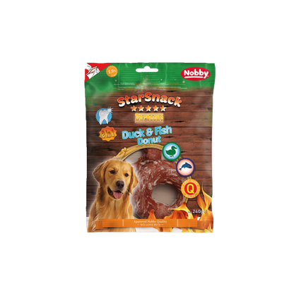 StarSnack BBQ Duck & Fish Donut – Für alle, die ihren Hund rundum verwöhnen möchten